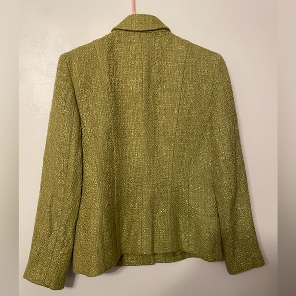 Talbots Green 3 Button Blazer - Picture 4 of 4